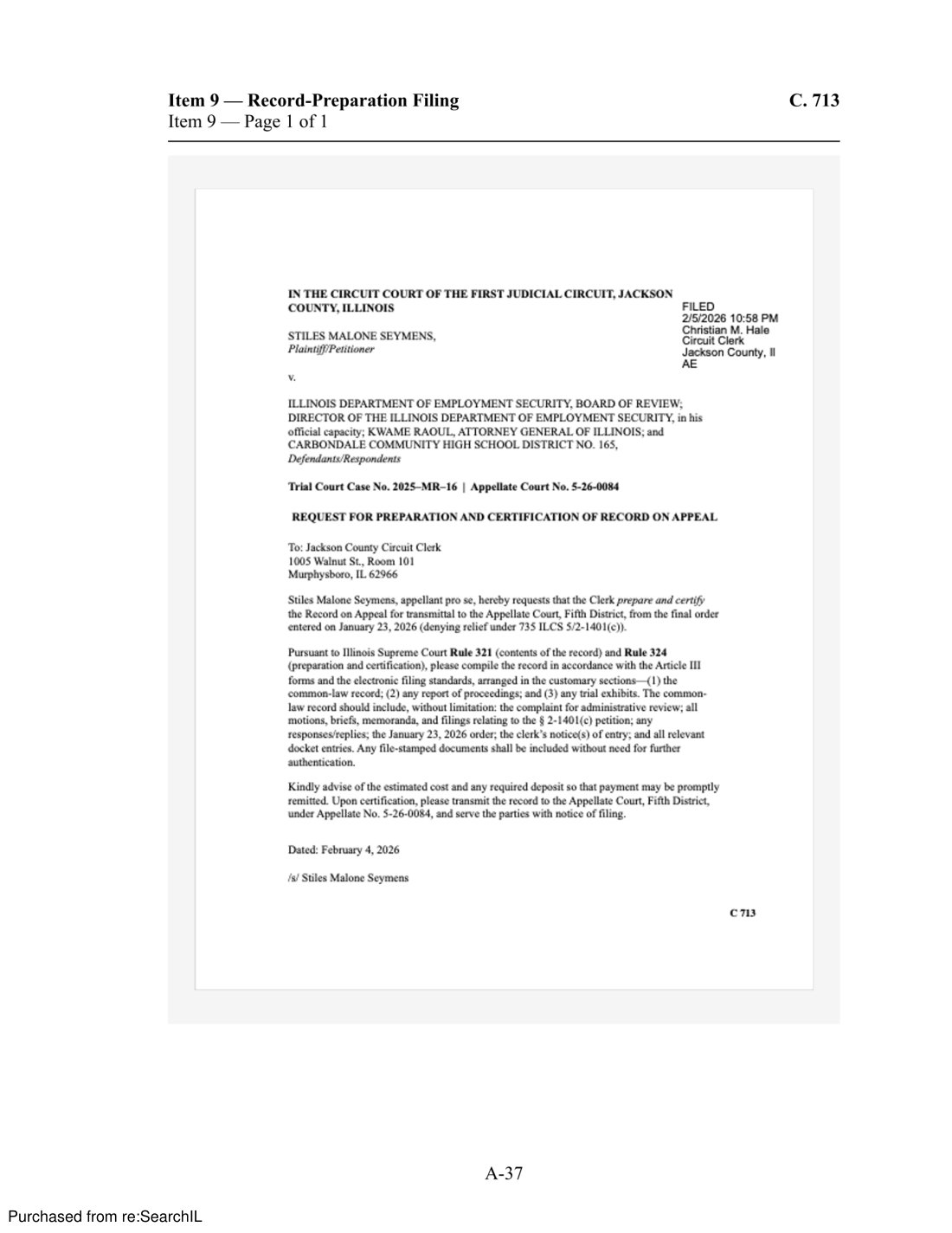 Appendix, page 38 of 44