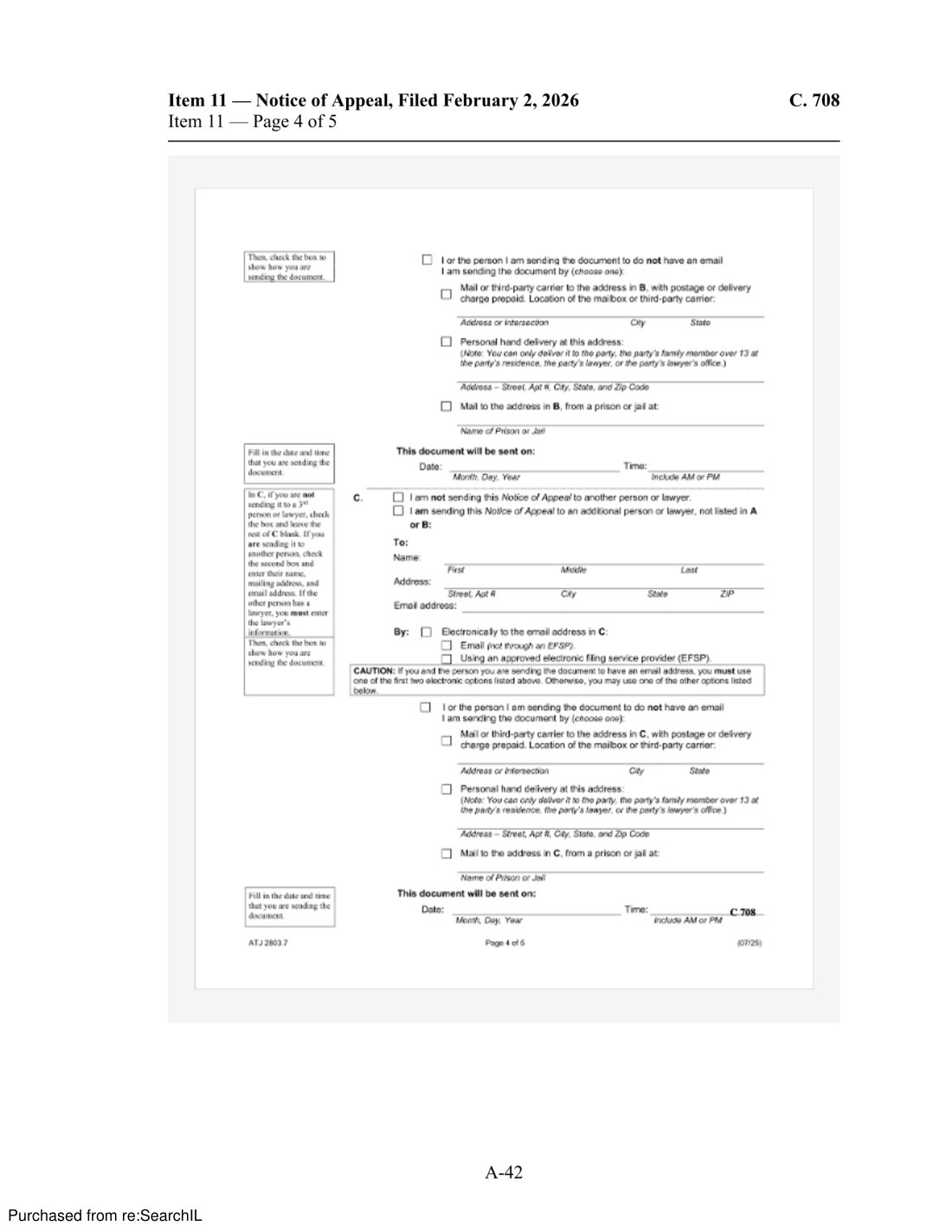 Appendix, page 43 of 44