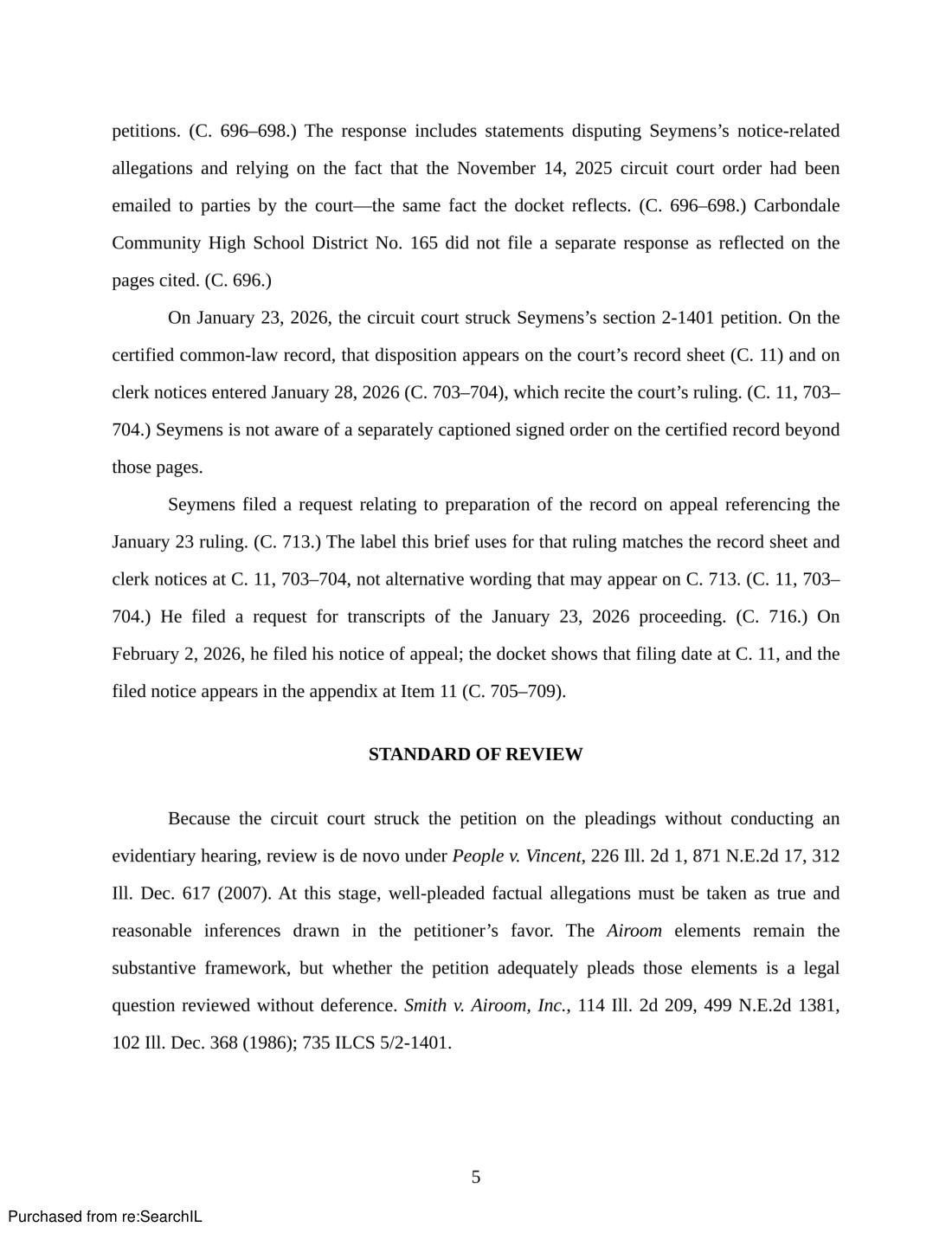 Appellate brief, page 9 of 30