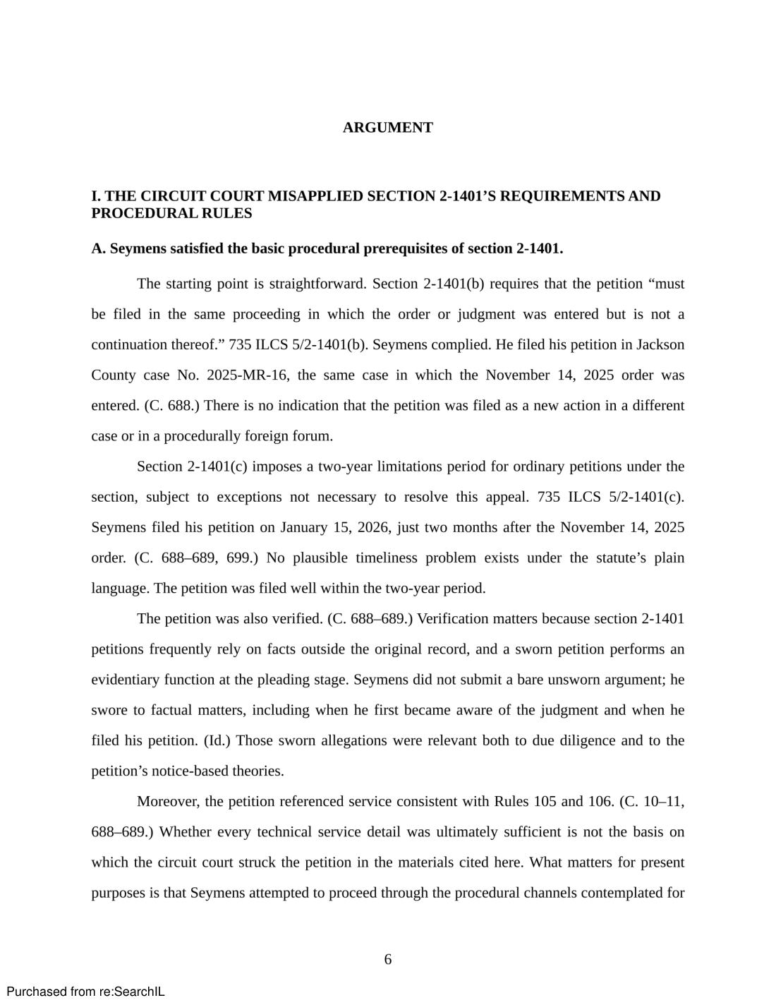 Appellate brief, page 10 of 30