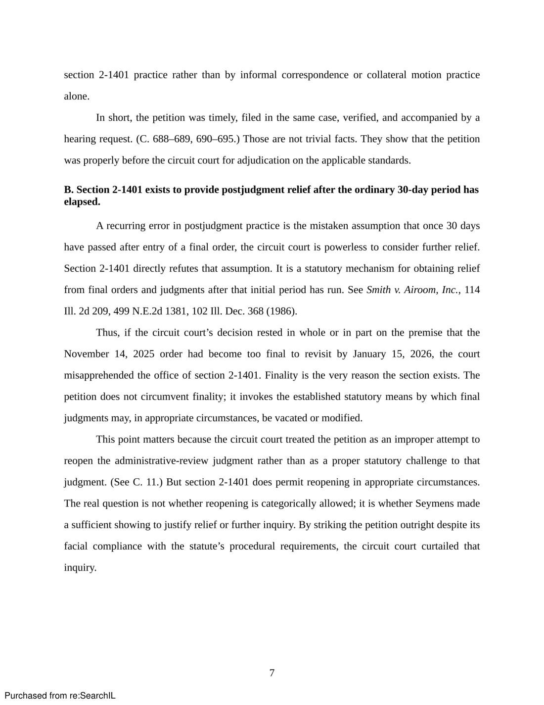 Appellate brief, page 11 of 30