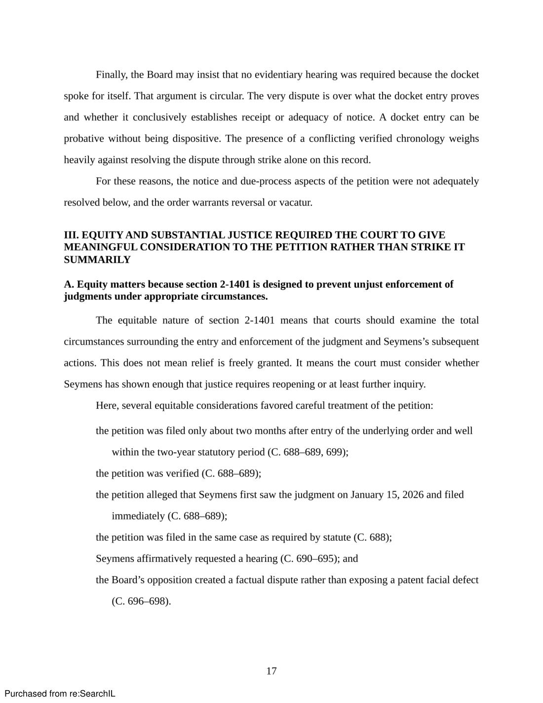 Appellate brief, page 21 of 30