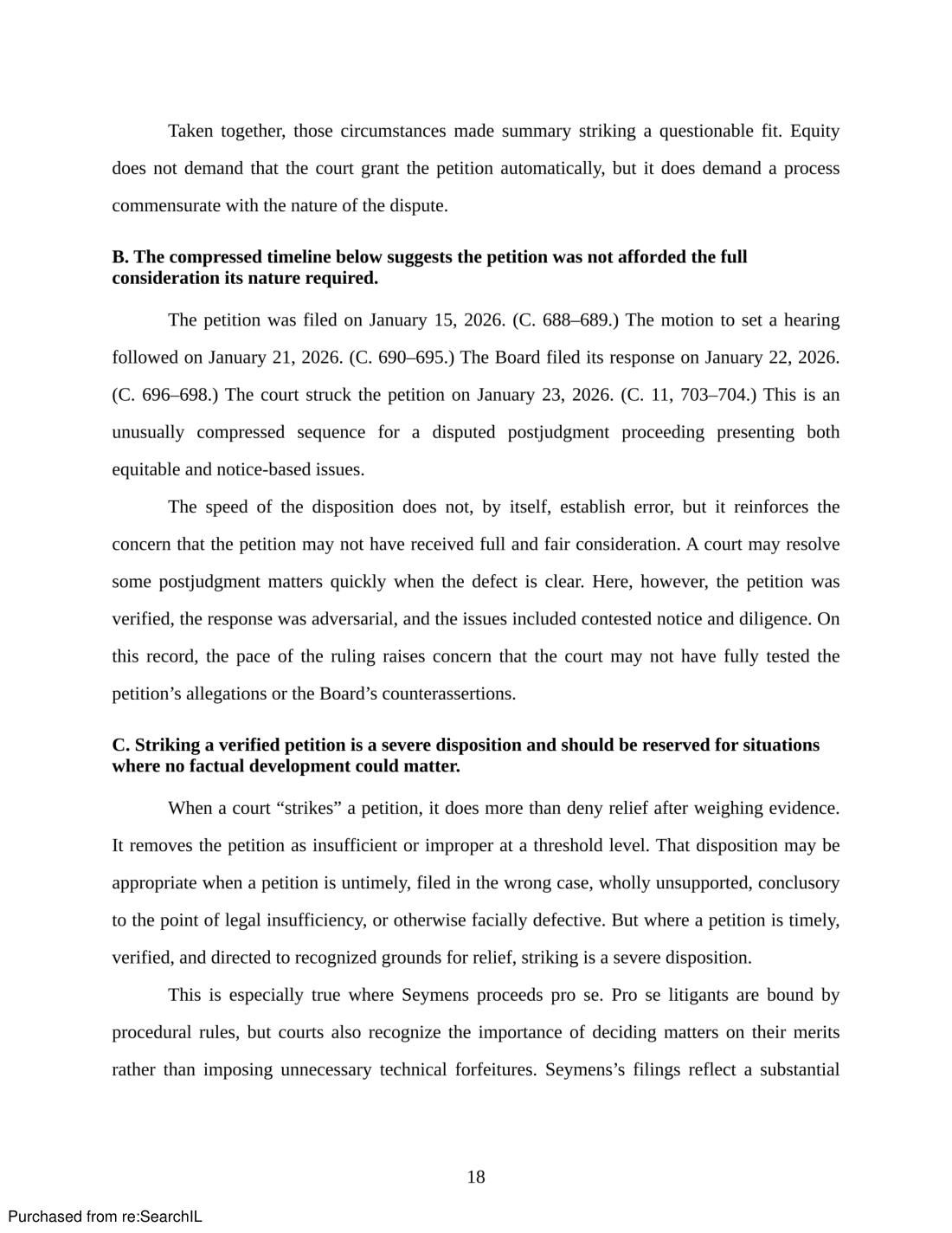 Appellate brief, page 22 of 30
