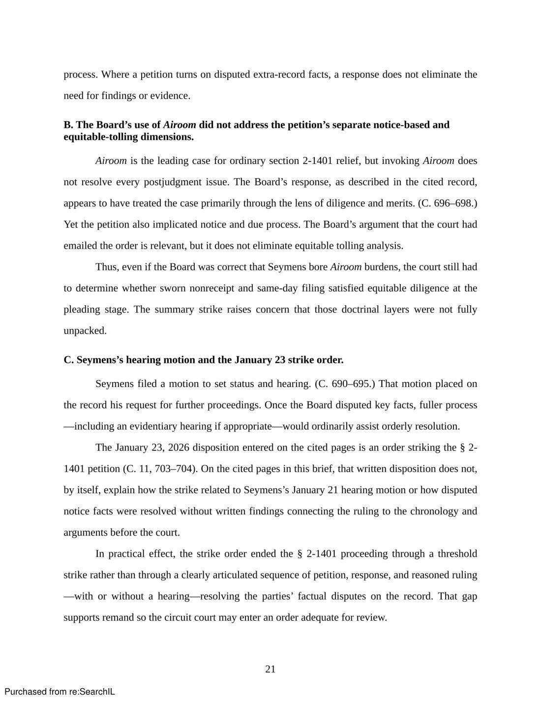 Appellate brief, page 25 of 30
